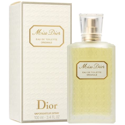 miss dior original eau de toilette 100 ml|miss dior original 100ml.